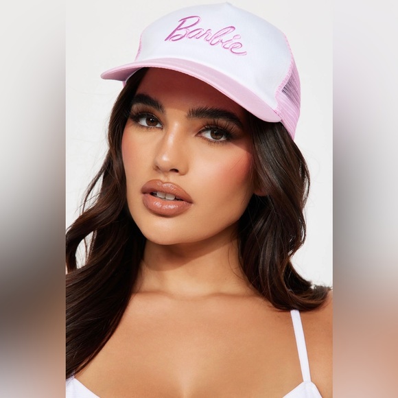 Pink Barbie Trucker Hat - Picture 4 of 6